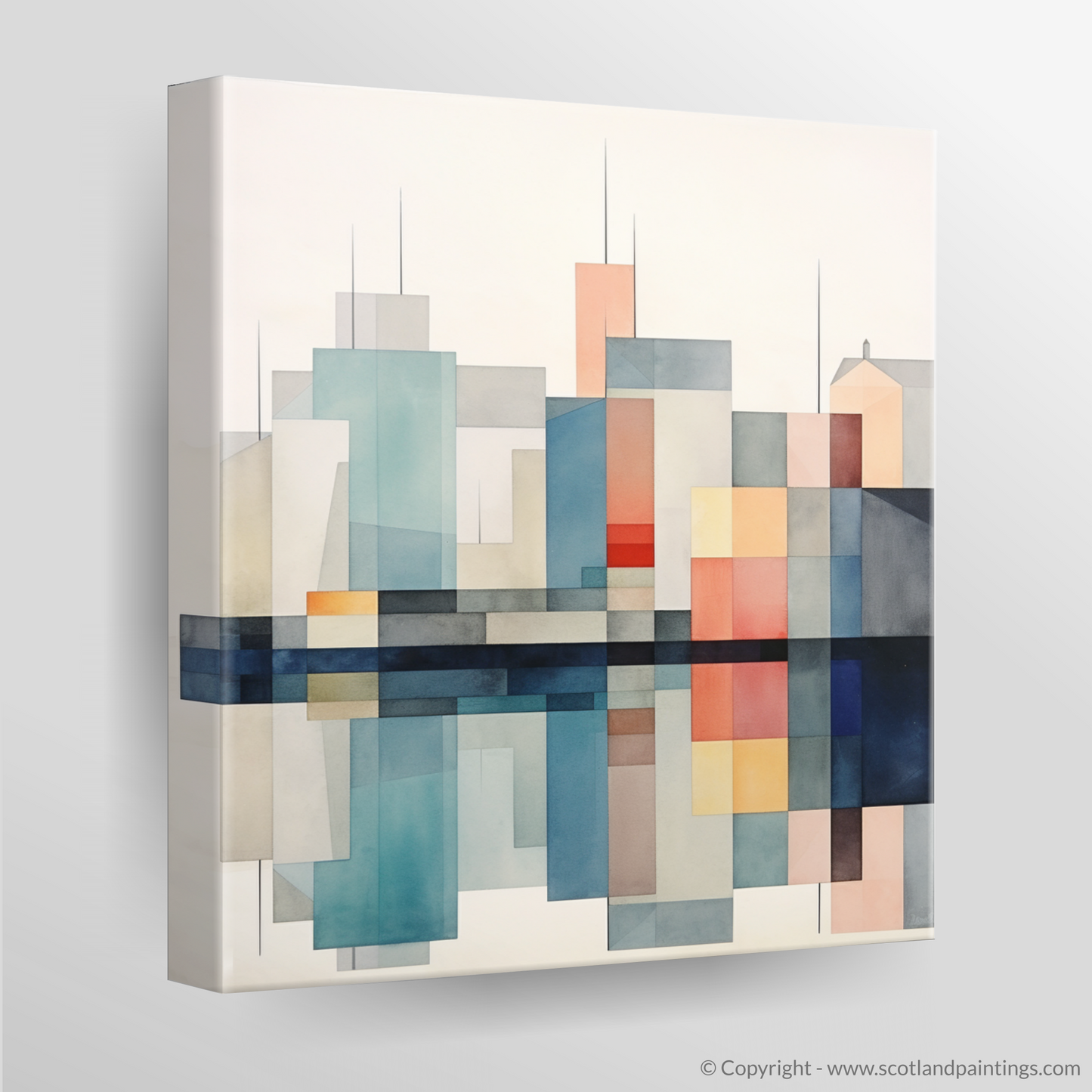 Lerwick Harbour Essence: A Study in Minimalism