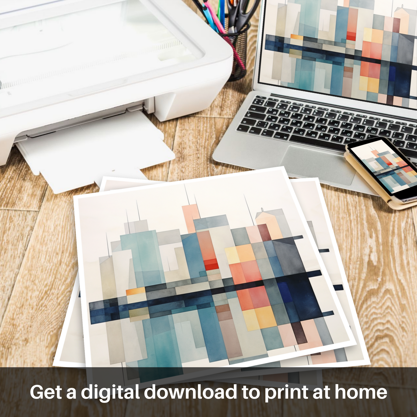 Lerwick Harbour Essence: A Study in Minimalism