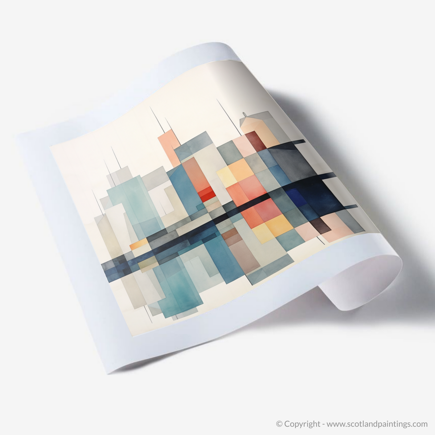 Lerwick Harbour Essence: A Study in Minimalism