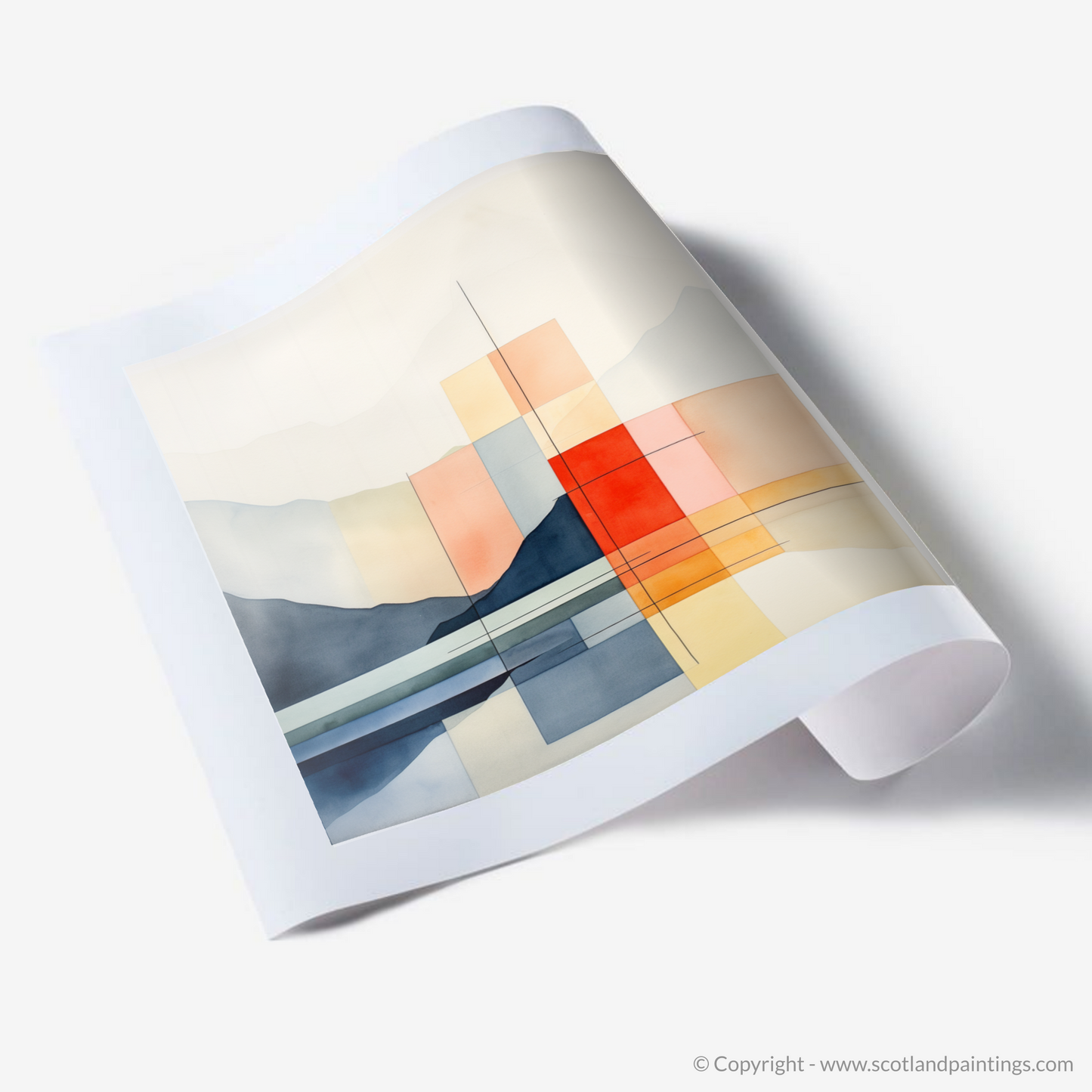 Glen Etive Reimagined: A Minimalist Ode to the Highlands