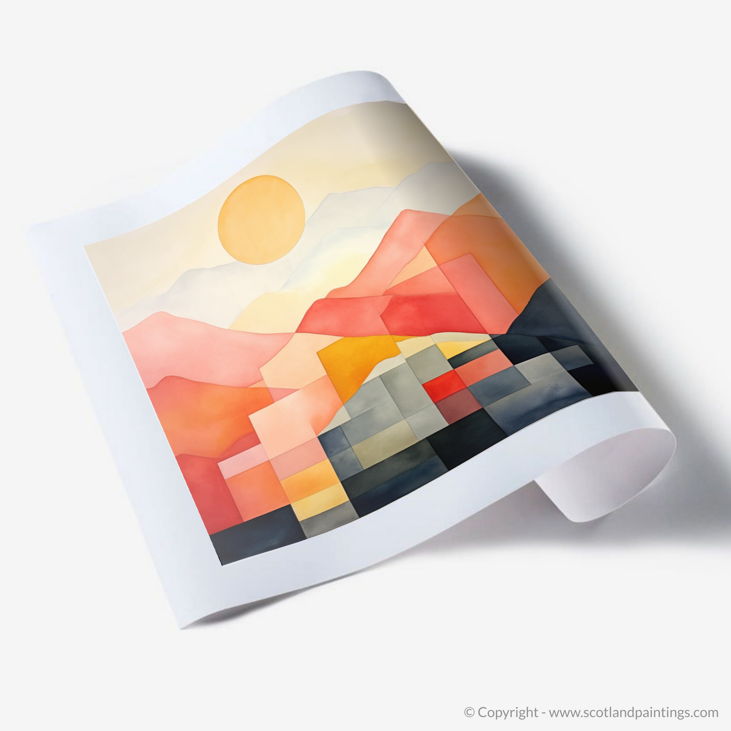 Highland Serenity: Glen Shiel Reimagined