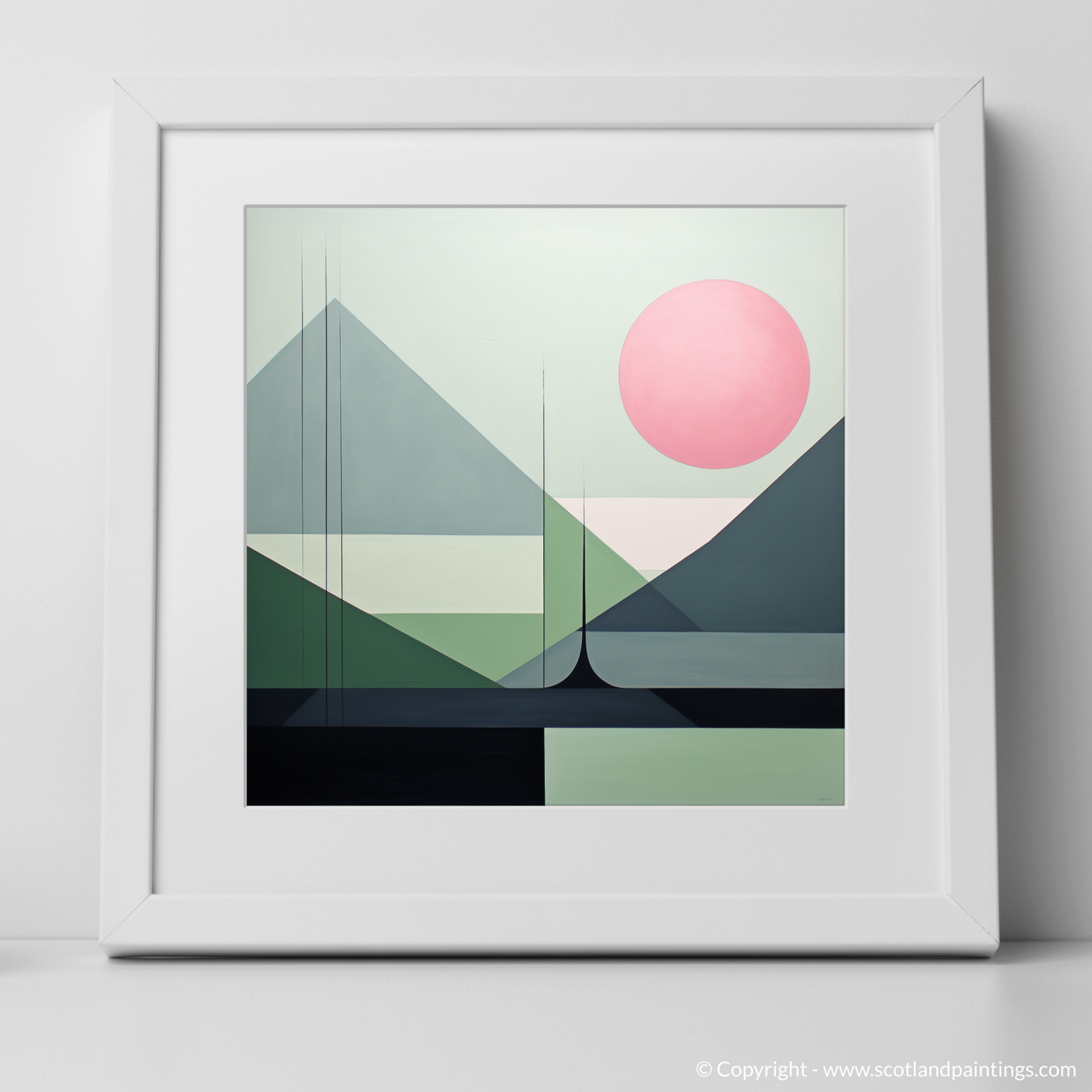 Glen Etive Reimagined: A Minimalist Ode to Nature