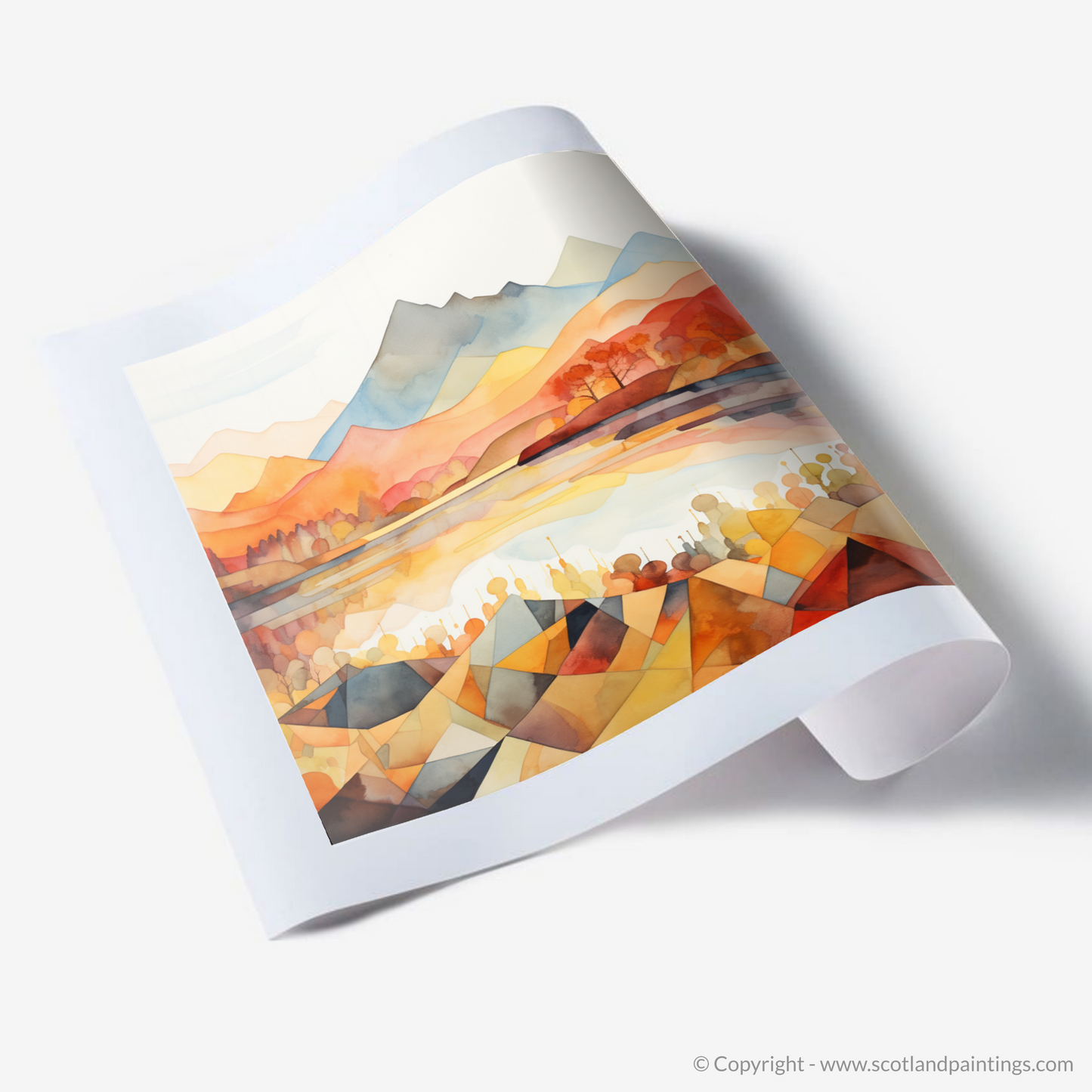 Isle of Mull Essence: A Harmonious Blend of Colour and Form