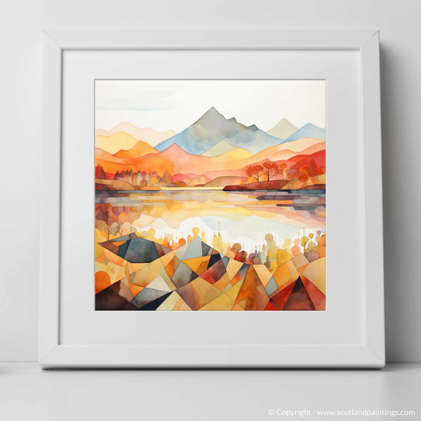 Isle of Mull Essence: A Harmonious Blend of Colour and Form