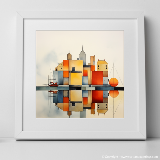 Kirkwall Harbour's Quietude: A Minimalist Reflection