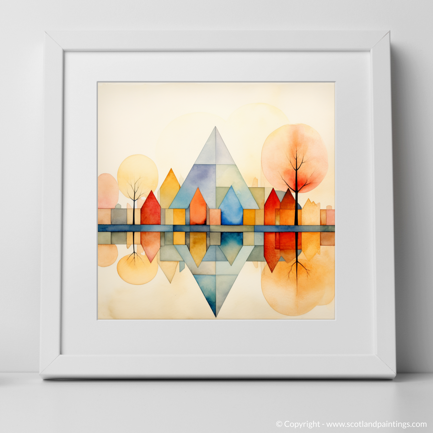 Dundee Reflections: A Symphony of Serenity and Geometry