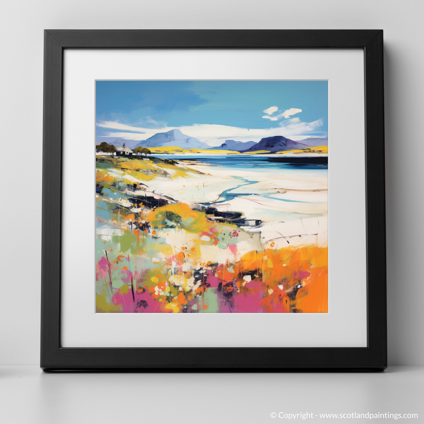 Camusdarach Beach: A Color Field Ode to Scotland's Serenity