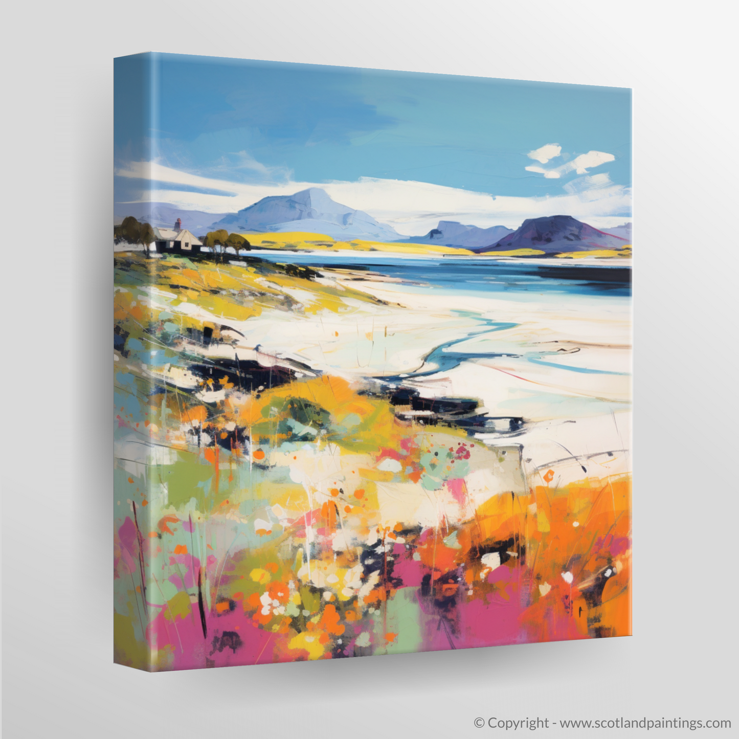 Camusdarach Beach: A Color Field Ode to Scotland's Serenity