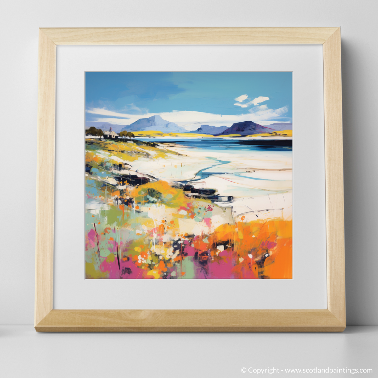 Camusdarach Beach: A Color Field Ode to Scotland's Serenity