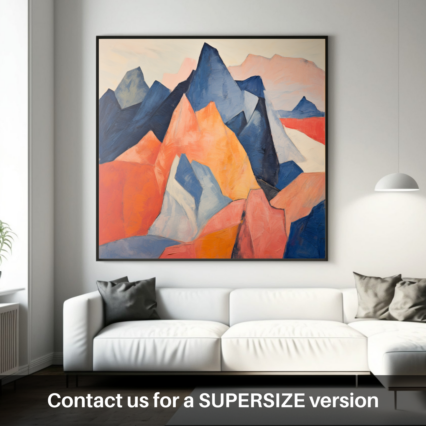 Huge supersize print of Stob Binnein