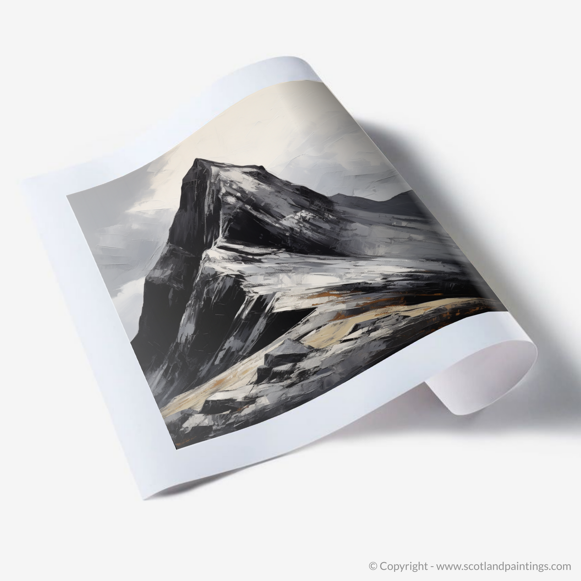 Art Print of Sgurr Dearg, Highlands