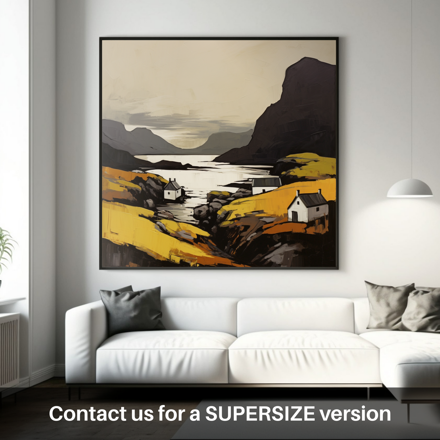Huge supersize print of Isle of Raasay, Inner Hebrides