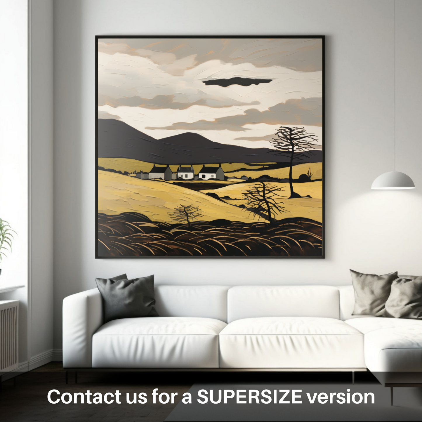 Huge supersize print of Glenlivet, Moray