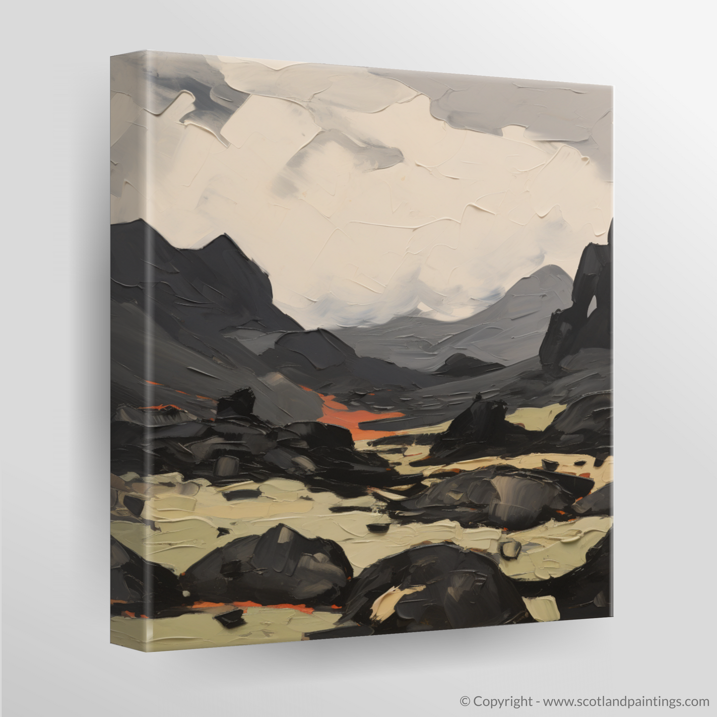 Canvas Print of Càrn an Tuirc