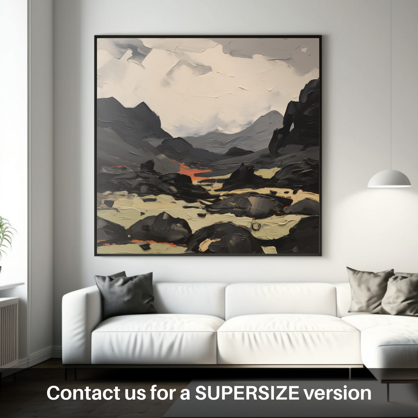 Huge supersize print of Càrn an Tuirc