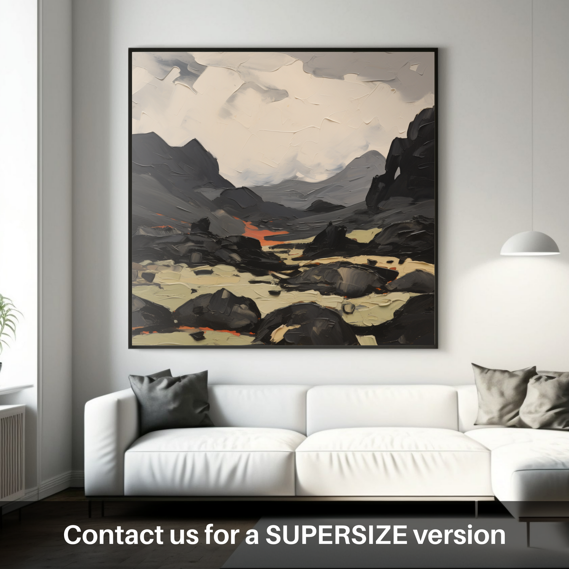 Huge supersize print of Càrn an Tuirc