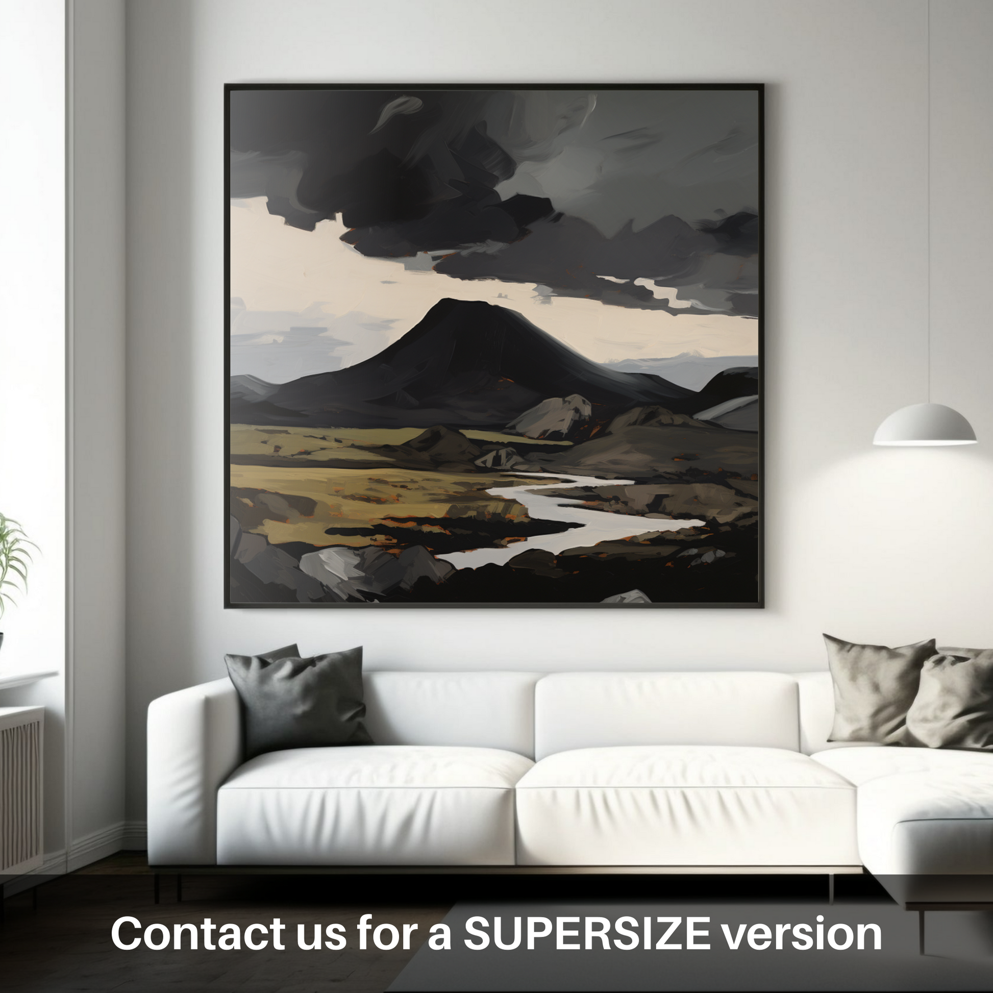 Huge supersize print of Càrn an Tuirc