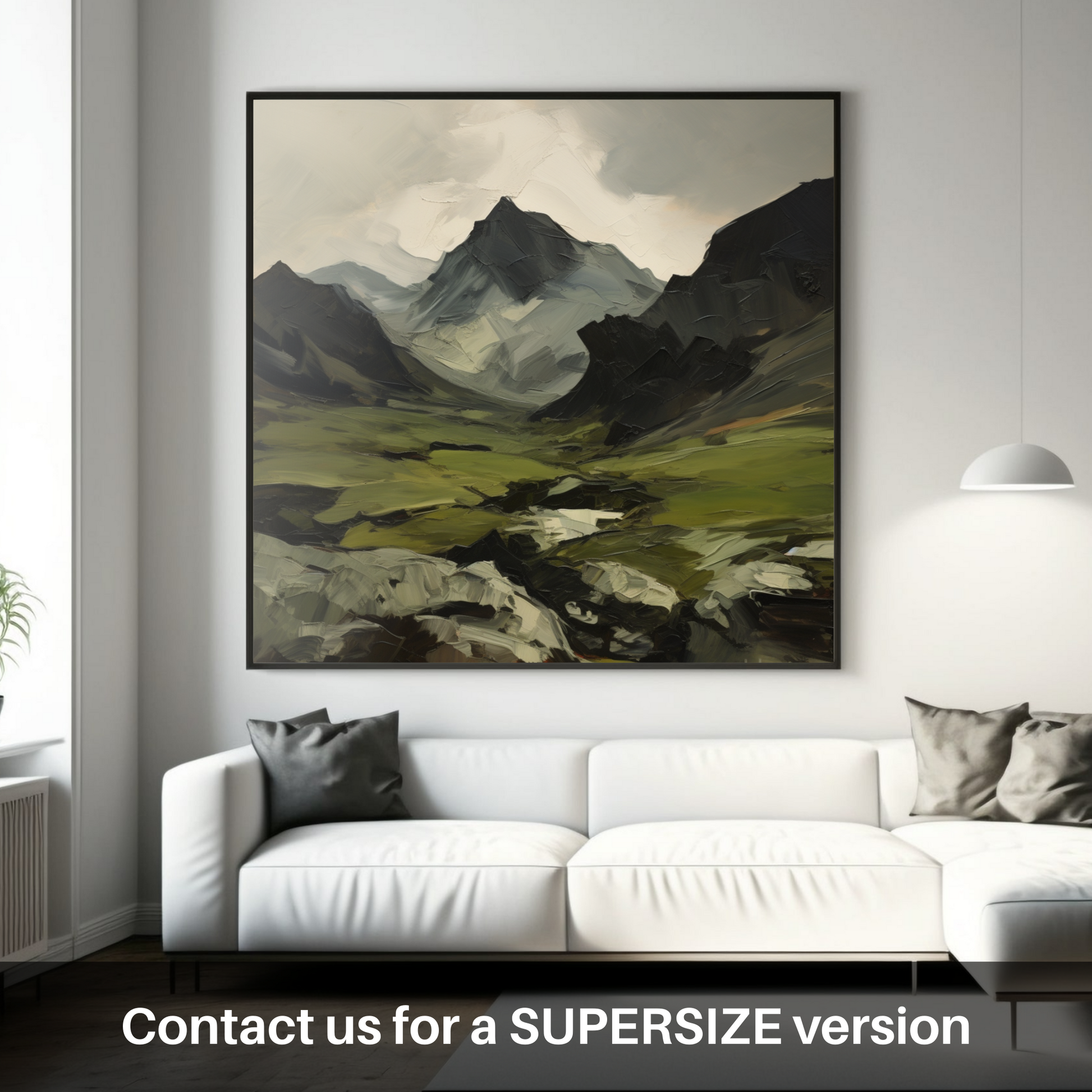 Huge supersize print of Ben Vane