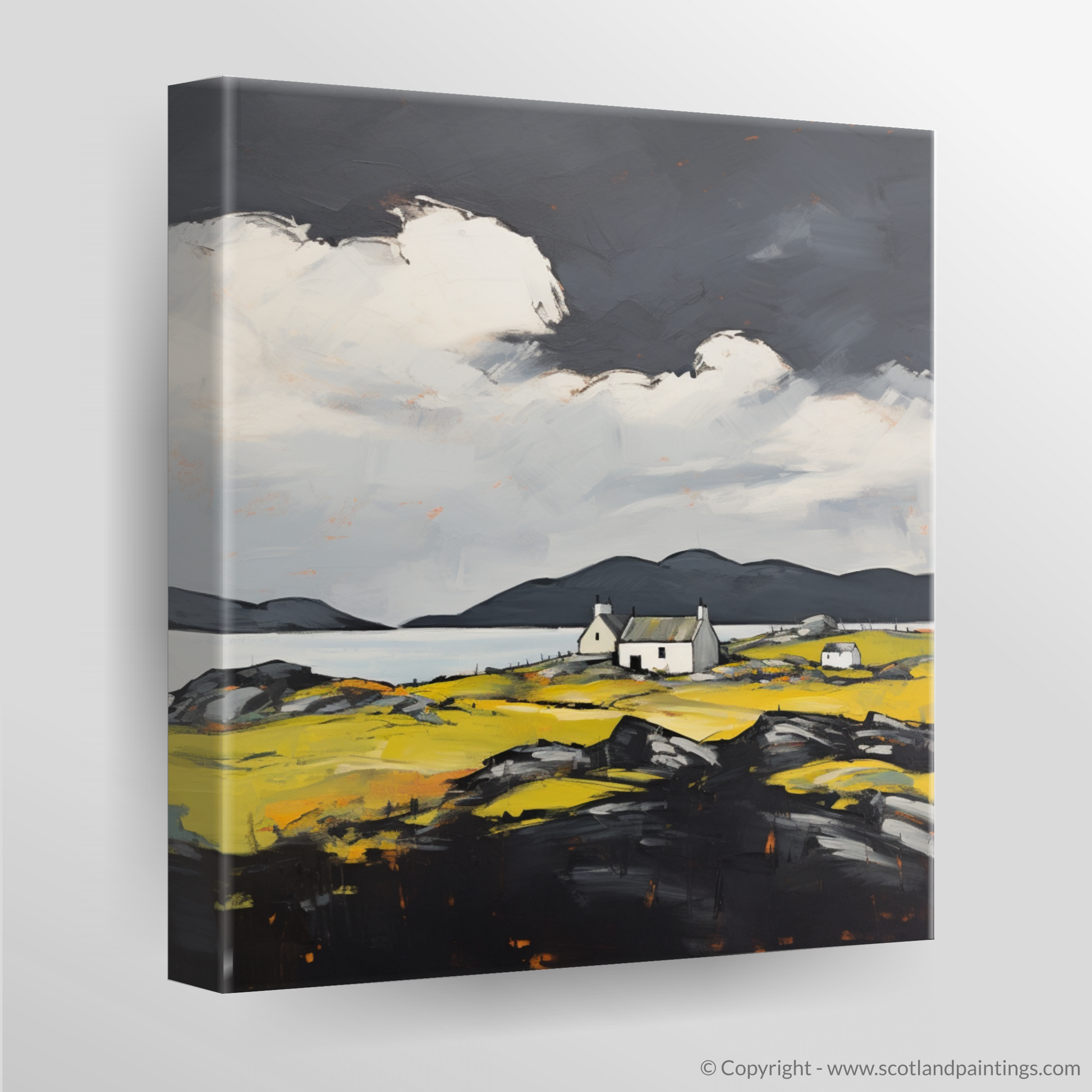 Canvas Print of Isle of Barra, Outer Hebrides