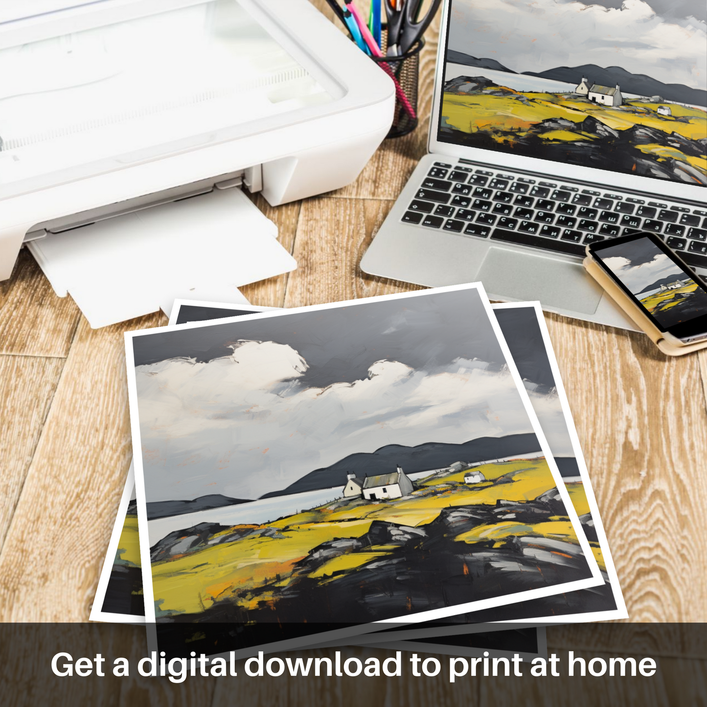 Downloadable and printable picture of Isle of Barra, Outer Hebrides