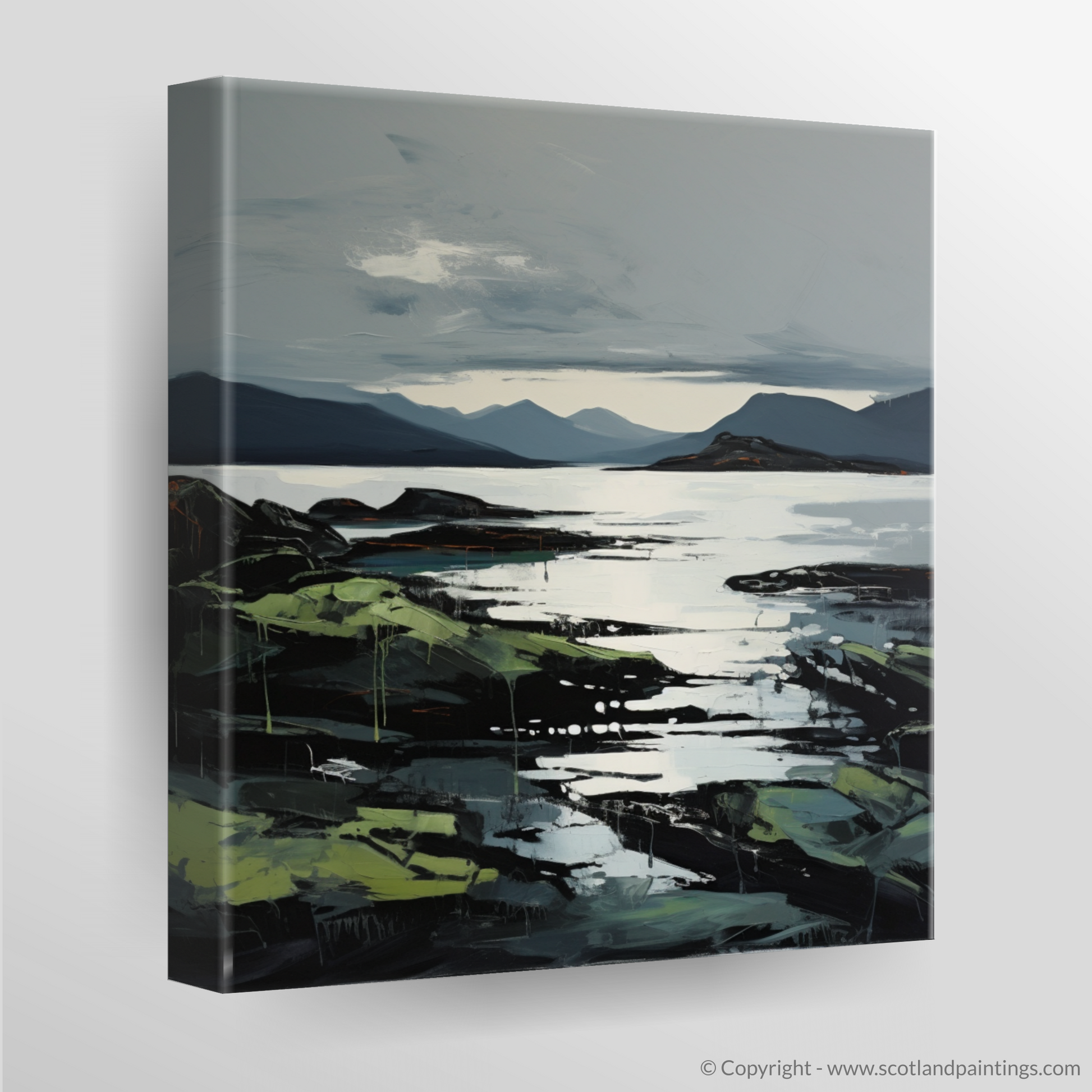 Canvas Print of Isle of Bute, Firth of Clyde