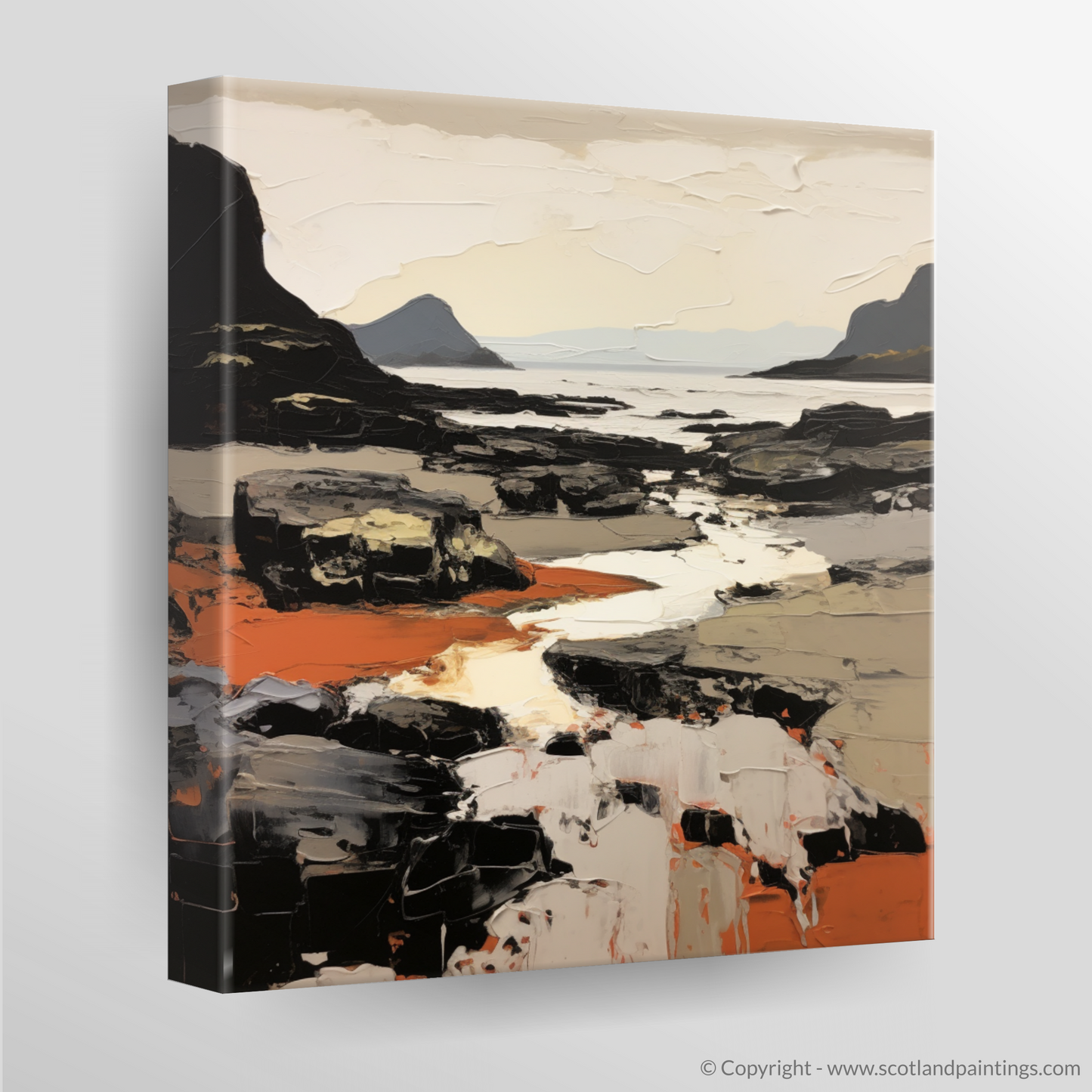 Canvas Print of Coral Beach, Claigan, Isle of Skye