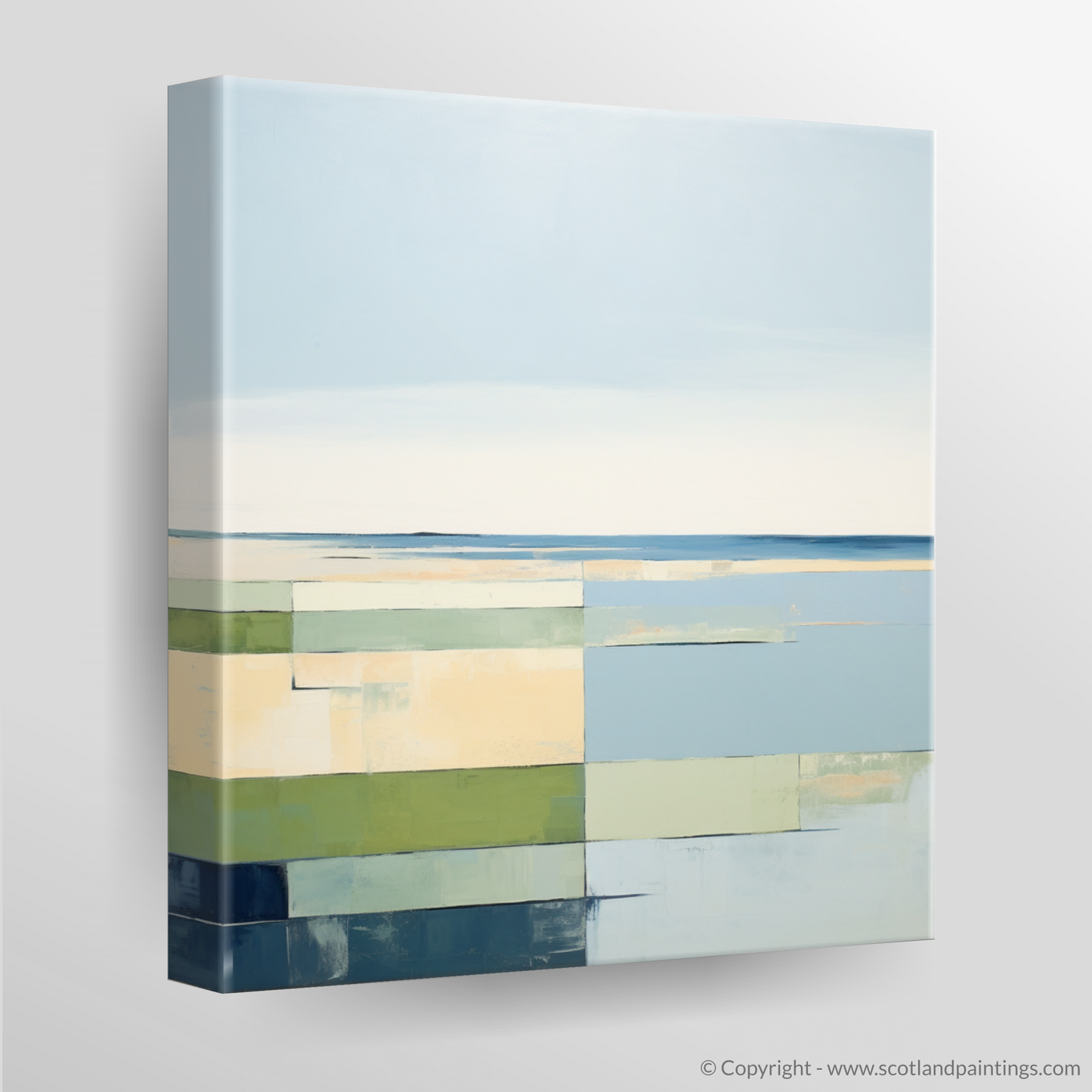 Golden Hour Serenity at Gullane Beach: A Minimalist Tribute