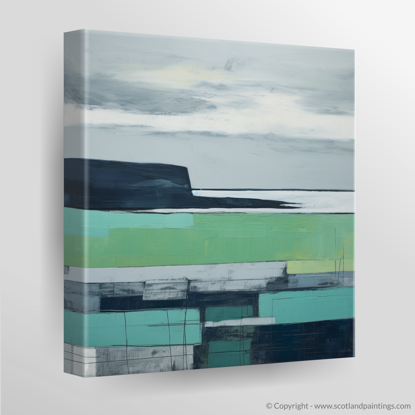 Storm over Achmelvich: A Minimalist Tribute to Scottish Coastal Majesty