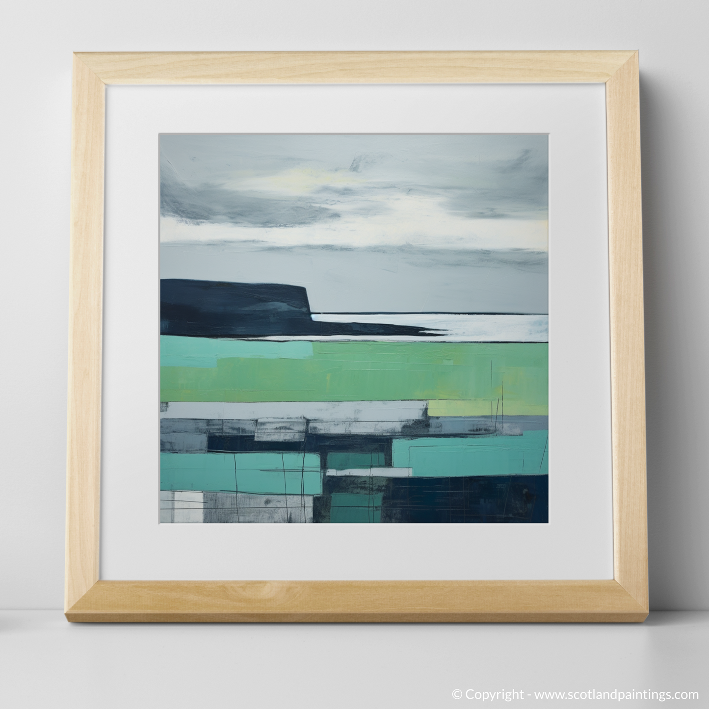 Storm over Achmelvich: A Minimalist Tribute to Scottish Coastal Majesty