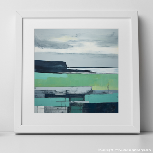 Storm over Achmelvich: A Minimalist Tribute to Scottish Coastal Majesty