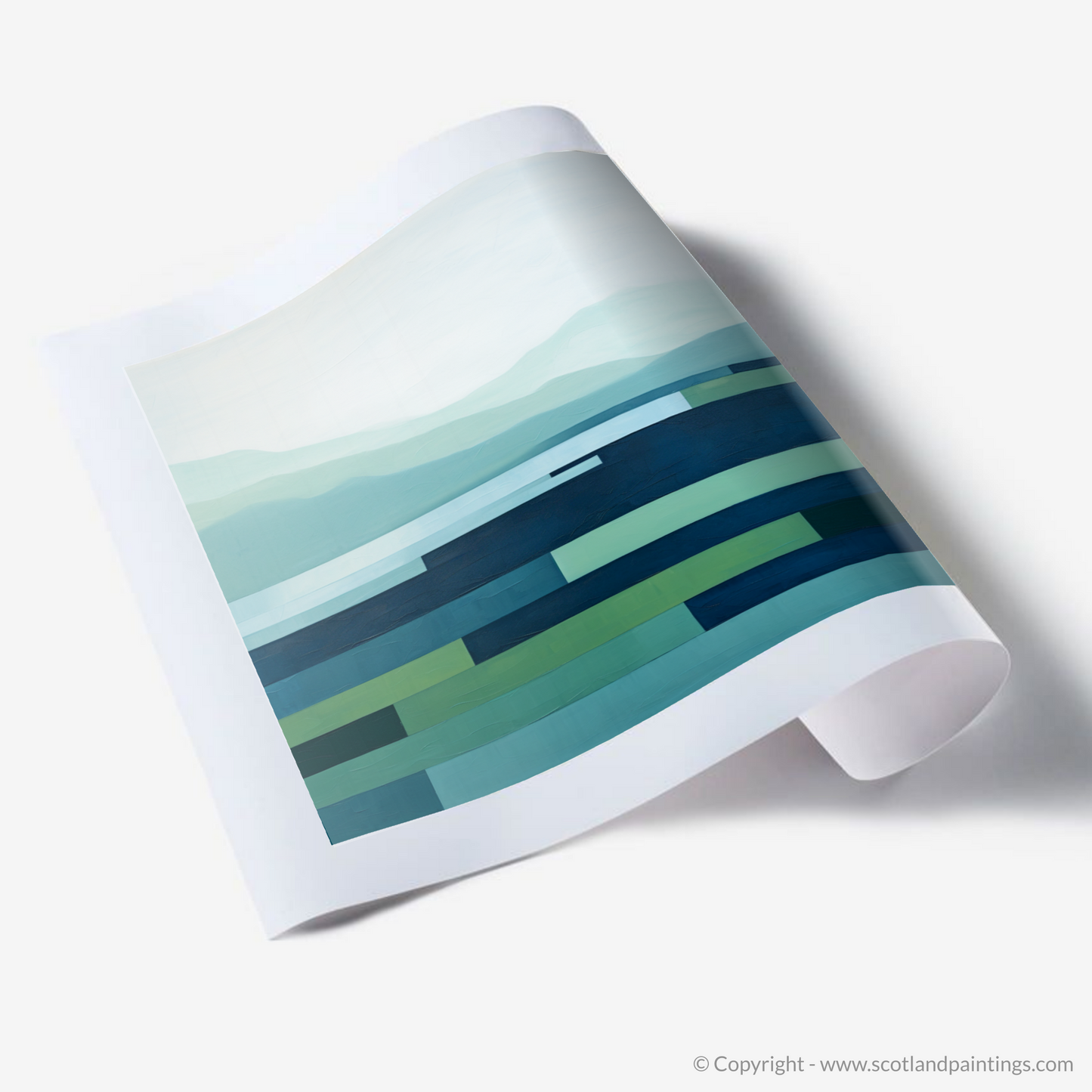 Serenity of Meall Corranaich: A Minimalist Perspective