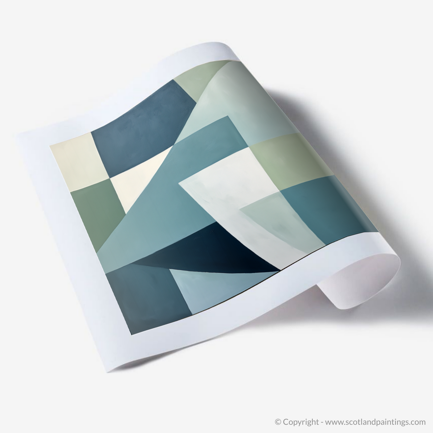 Glen Moriston Serenity: A Modern Minimalist Interpretation