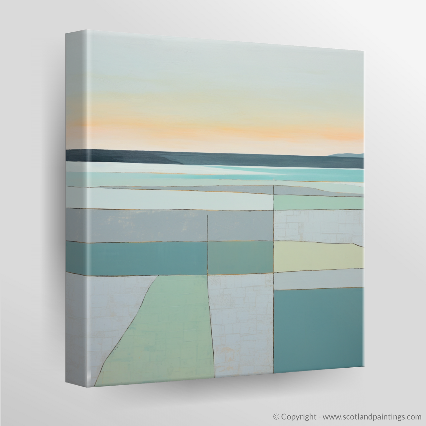 Golden Hour Serenity: A Minimalist Tribute to Balmedie Beach