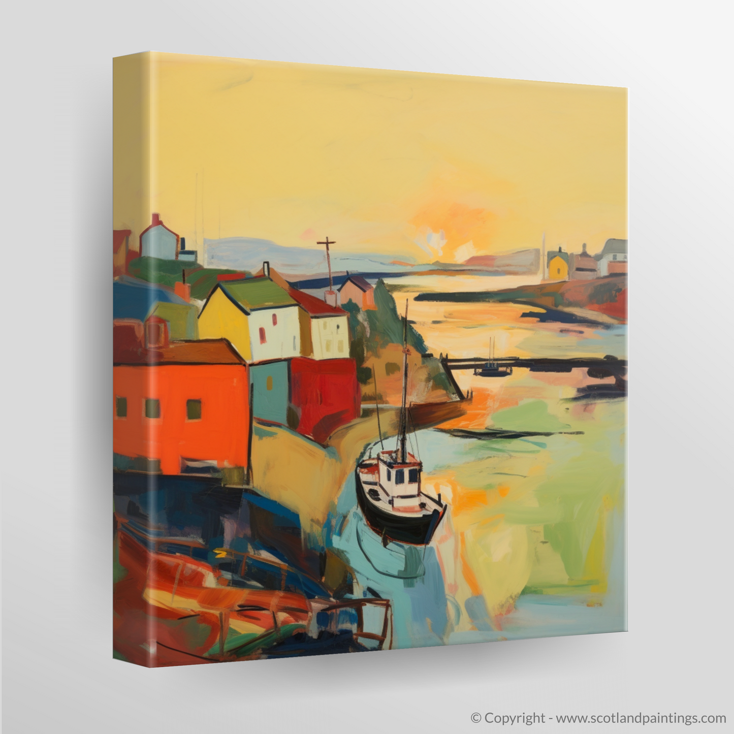 Golden Hour at Macduff Harbour: An Abstract Interpretation