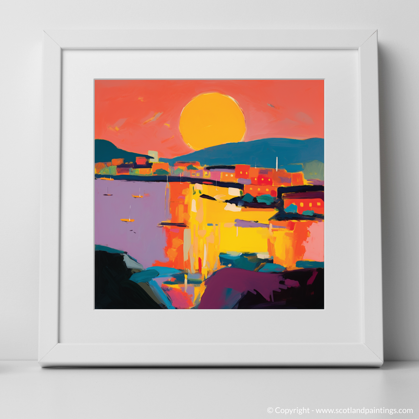 Dusk Embrace at St Abba's Harbour