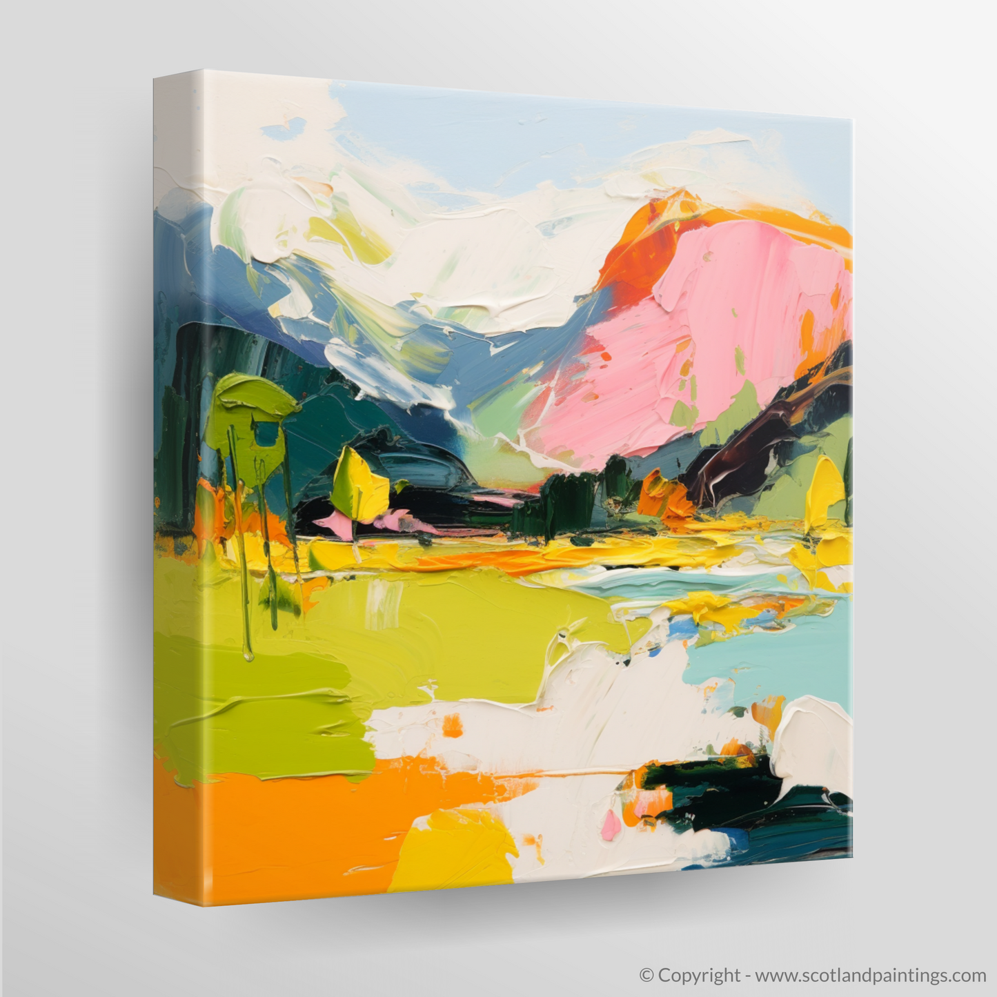 Highland Rhapsody: An Abstract Ode to Glen Affric