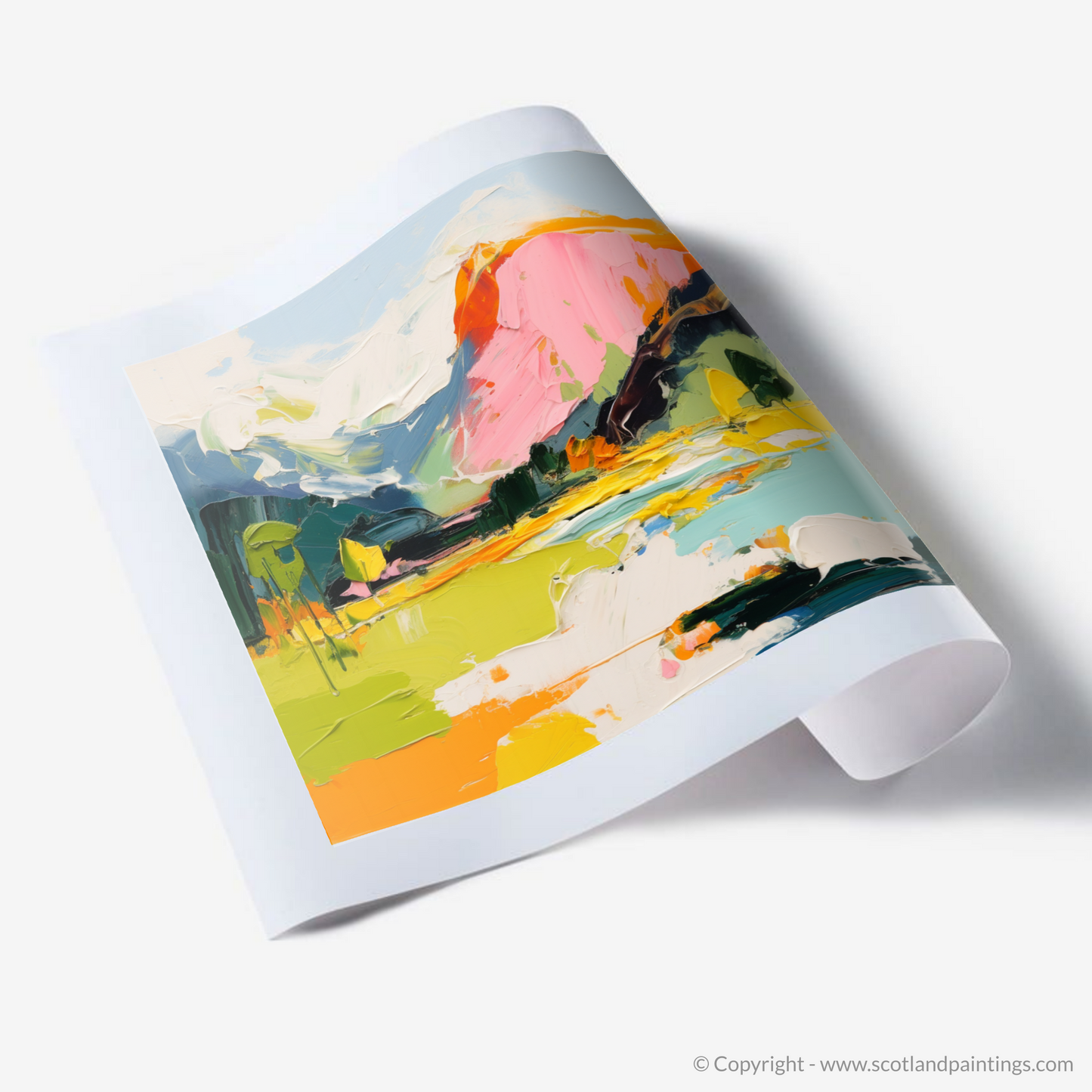 Highland Rhapsody: An Abstract Ode to Glen Affric