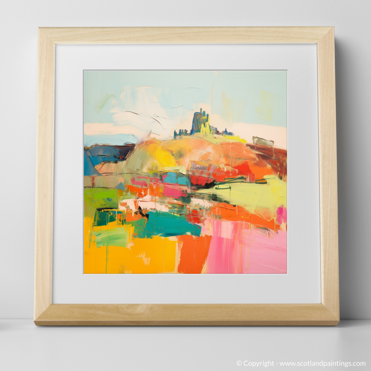 Edinburgh in Abstract Hues