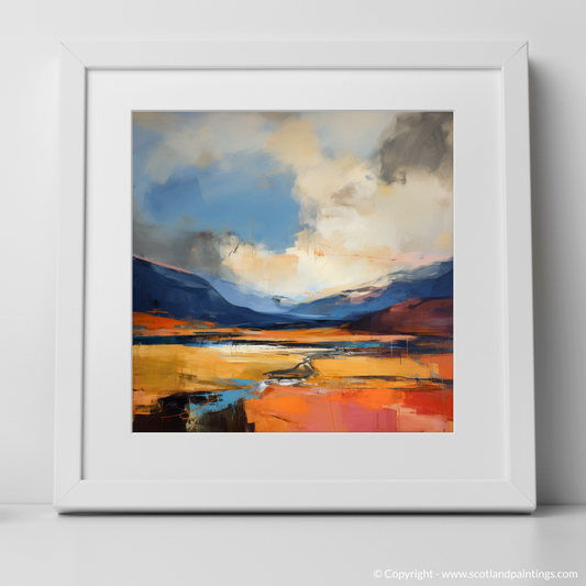 Sky Drama in Glencoe - An Abstract Impressionist Journey