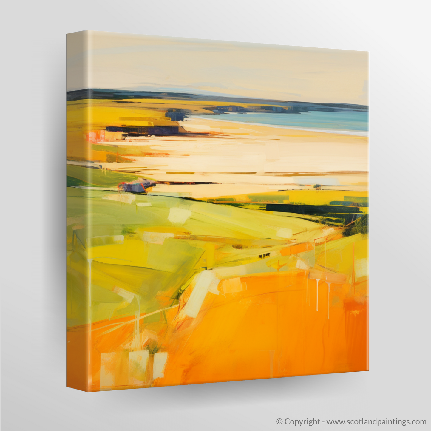 Golden Embrace of Gullane Beach