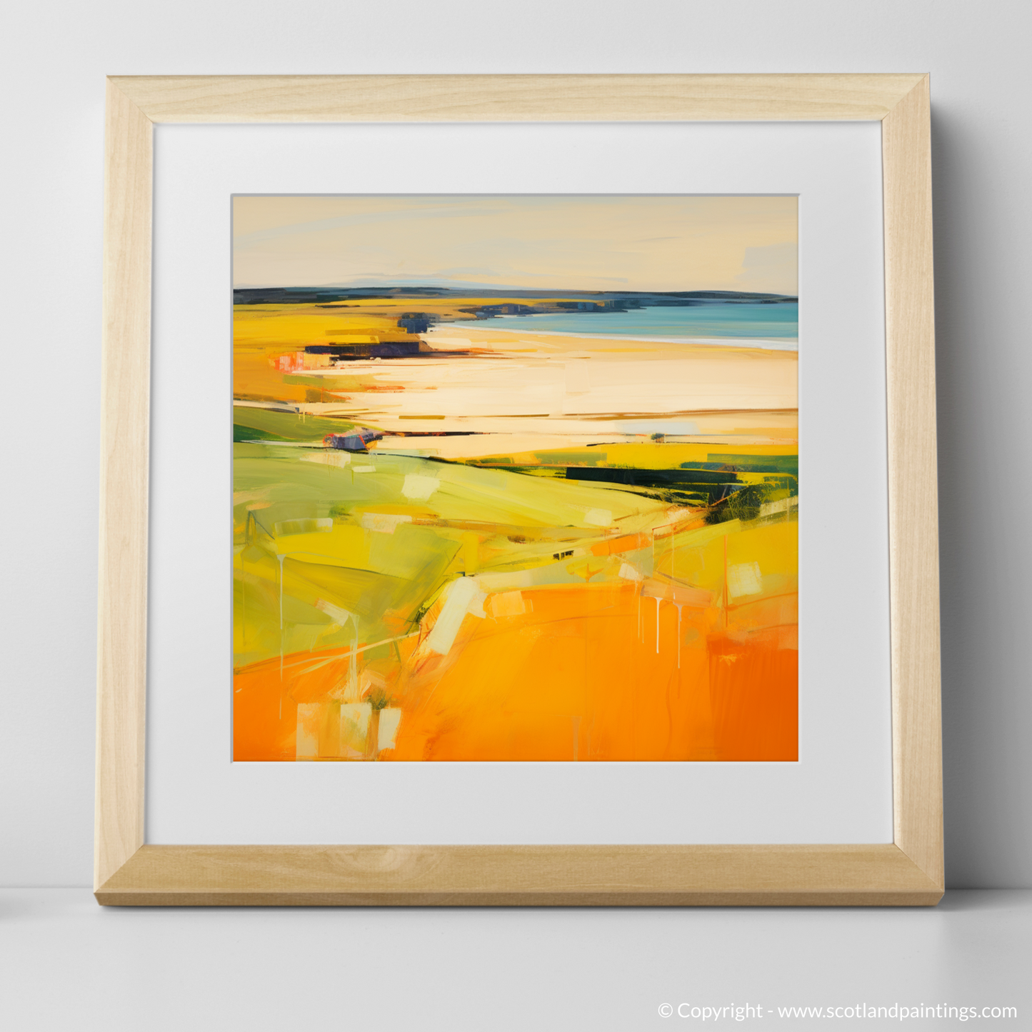 Golden Embrace of Gullane Beach