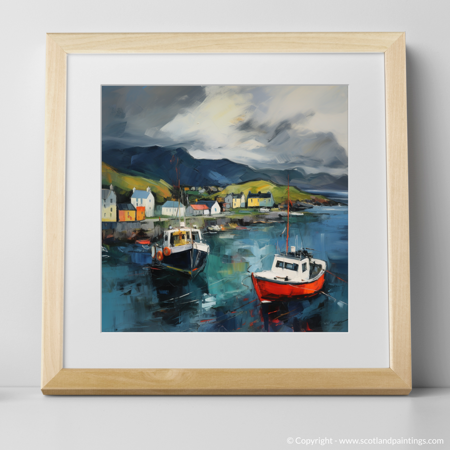 Storm over Mallaig Harbour