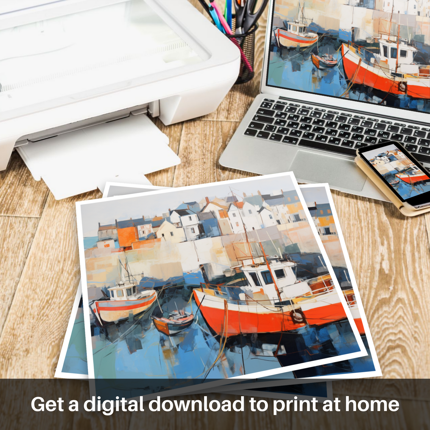 Anstruther Essence: A Symphony of Harbour Hues