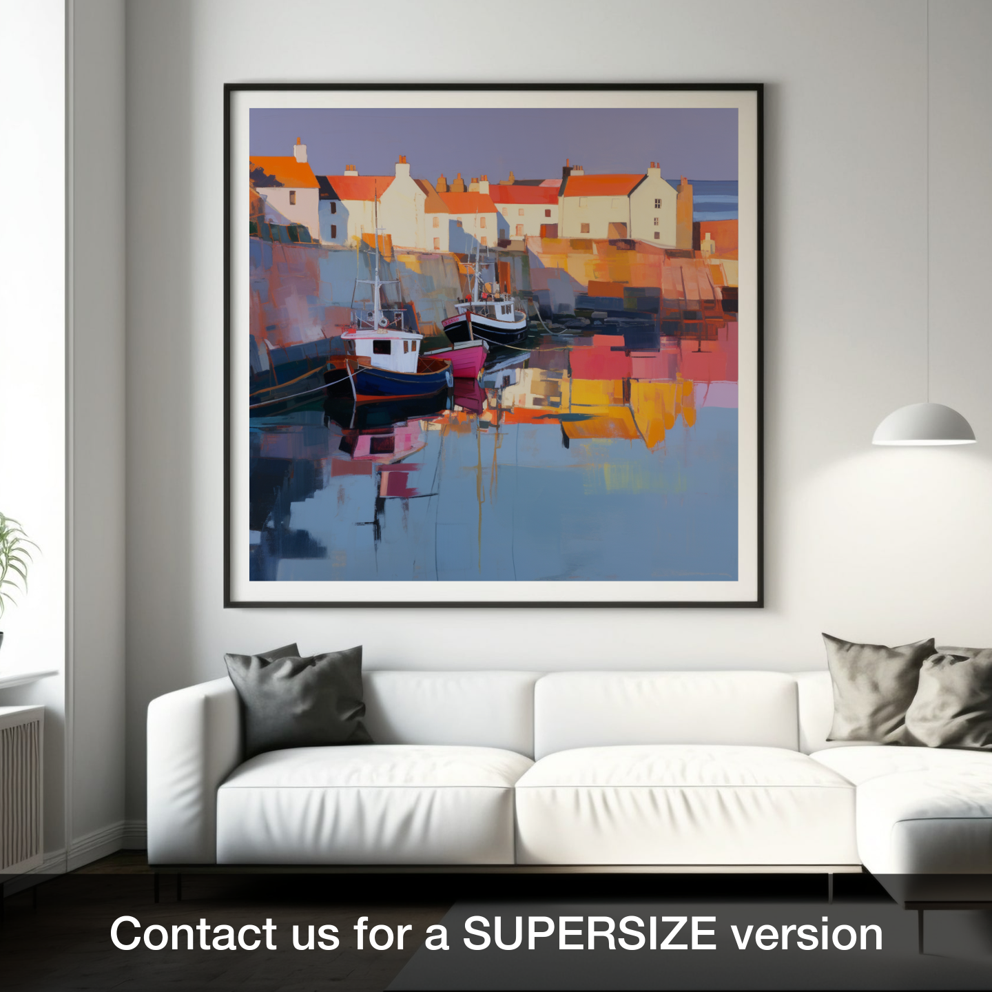 Pittenweem Harbour at Dusk: A Contemporary Ode to Scottish Seaside Tranquility