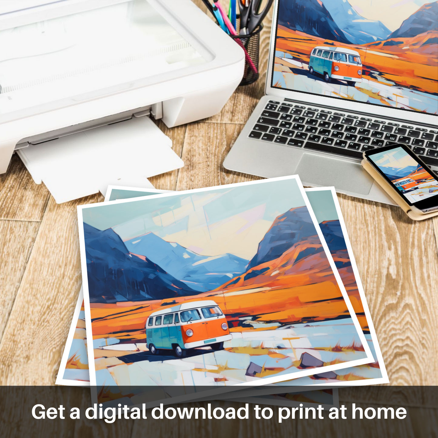 Campervan Adventure in the Heart of Glencoe